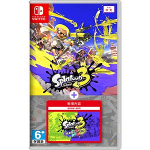 任天堂 Switch《斯普拉遁3 + 擴充票》亞版中文版