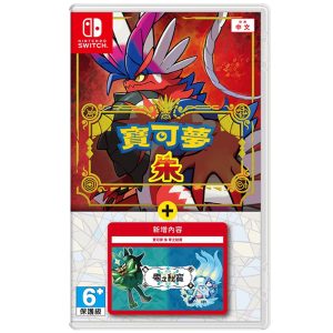 任天堂 Switch《寶可夢 朱+零之祕寶》亞版中文版
