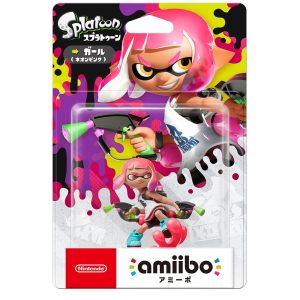 amiibo 公仔 漆彈大作戰 女孩 粉色版