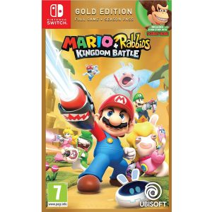 任天堂 Switch《瑪利歐+瘋狂兔子 王國之戰 黃金版》歐版中文版