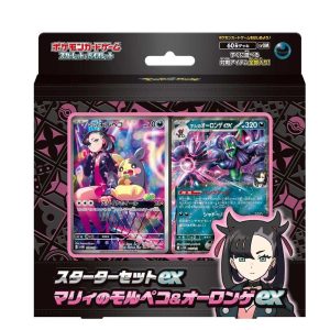 寶可夢集換式卡牌遊戲 朱&紫 挑戰牌組 瑪俐的莫魯貝可&長毛巨魔ex 日版